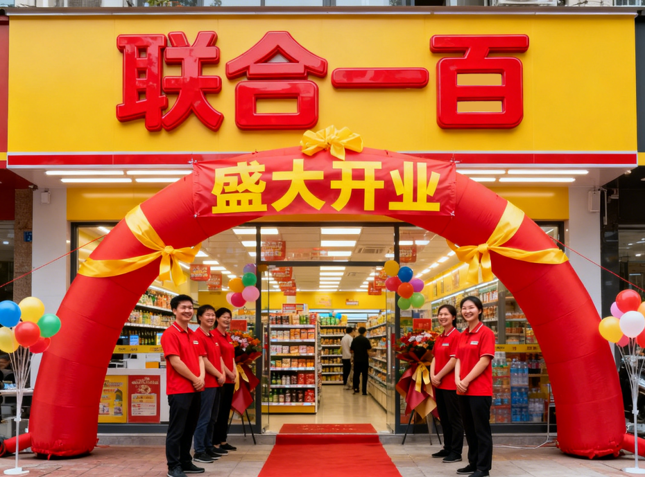 同样80平米，凭什么联合一百比隔壁街店多赚一倍？(图1)